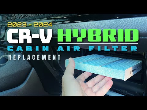 2023-2024 Honda CR-V Hybrid Cabin Air Filter Replacement | Bosch HEPA Filter