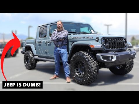 Jeep is SOOO DUMB! //Modified 2025 Gladiator High Tide//
