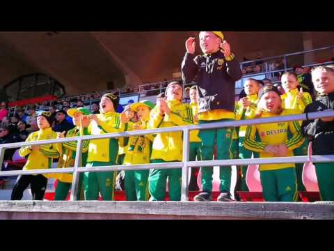 Ilves P07-juniorit kannustamassa edustusjoukkuetta