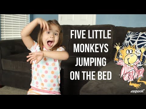 ASL Nook - 5 Little Monkeys Jumping on the Bed