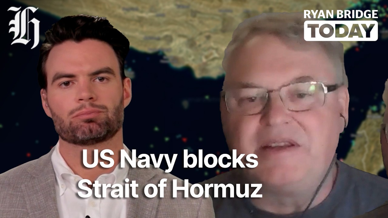 Trump's Hormuz blockade: How will it actually affect ships passing through? | Ryan Bridge TODAY