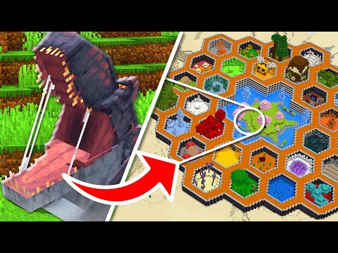 Postavil jsem tu Nejlepší ZOO pro DINOSAURY v Minecraftu