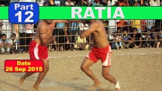 (1) Ratia (Haryana) Kabaddi Touranament 26 Sep 2015
