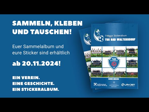 froggx Stickeralbum des TuS Bad Waltersdorf