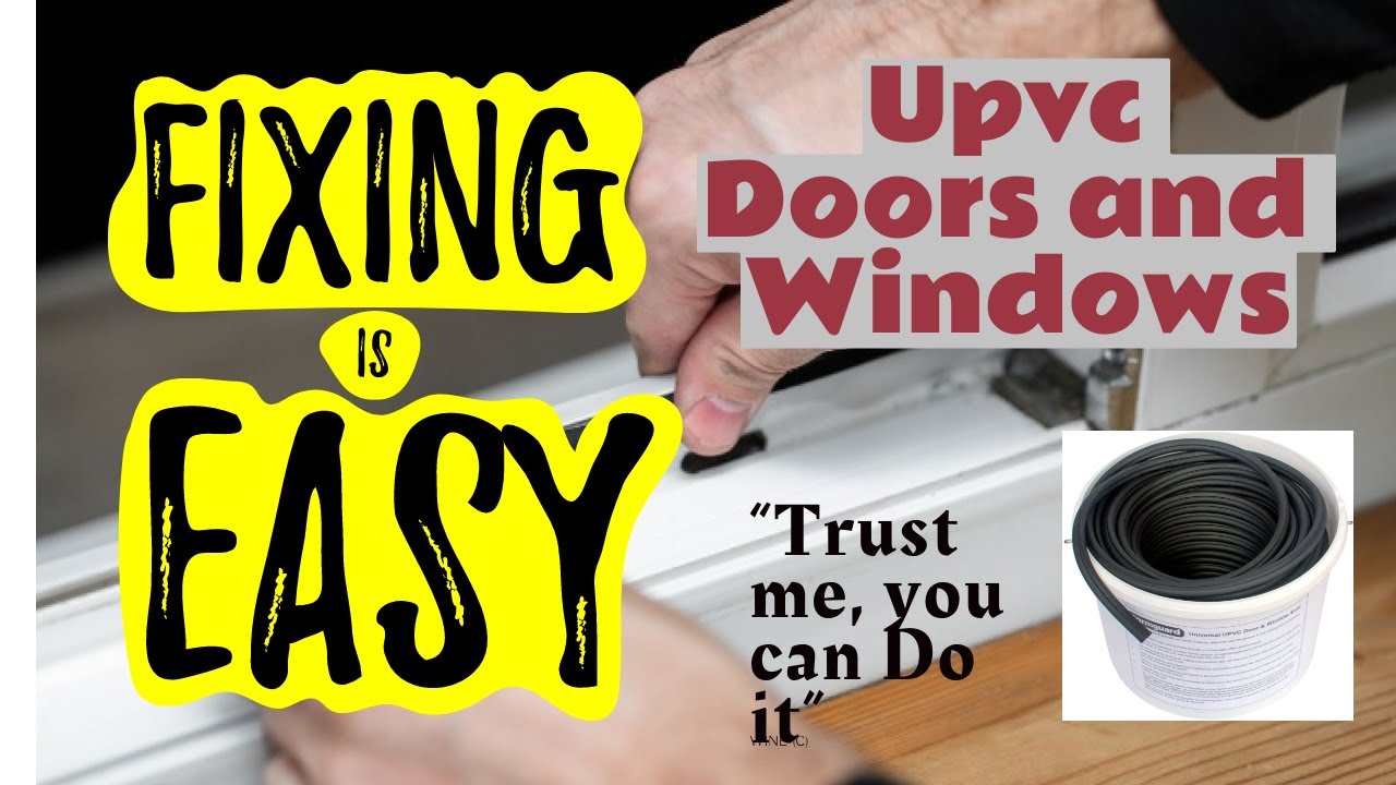How fix Upvc Door & windows Gasket Rubber seal easily