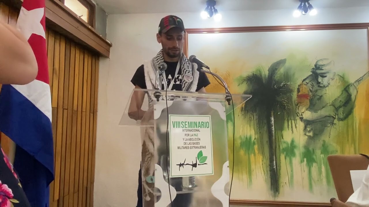 Murid Abukhater Estudiante de medicina palestino en Cuba. Palestina 🇵🇸