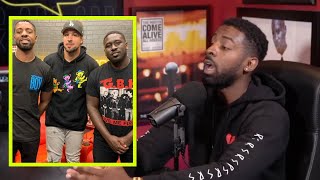 Malik Bazille on what led to being fired on The Fighter & The Kidz podcast video