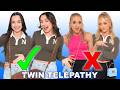 Can Twins Choose the Same Outfit? Twin Telepathy Challenge!