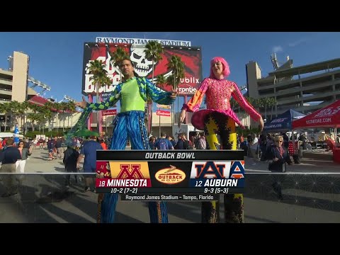 NCAAF 2019-2020 / Outback Bowl / (18) Minnesota Golden Gophers - (12) Auburn Tigers / EN