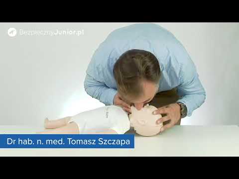 Resuscytacja krążeniowo-oddechowa u dzieci do 1 roku życia [BezpiecznyJunior.pl]