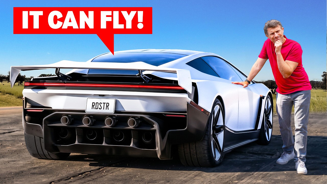 Tesla reveals the world’s FIRST FLYING CAR!