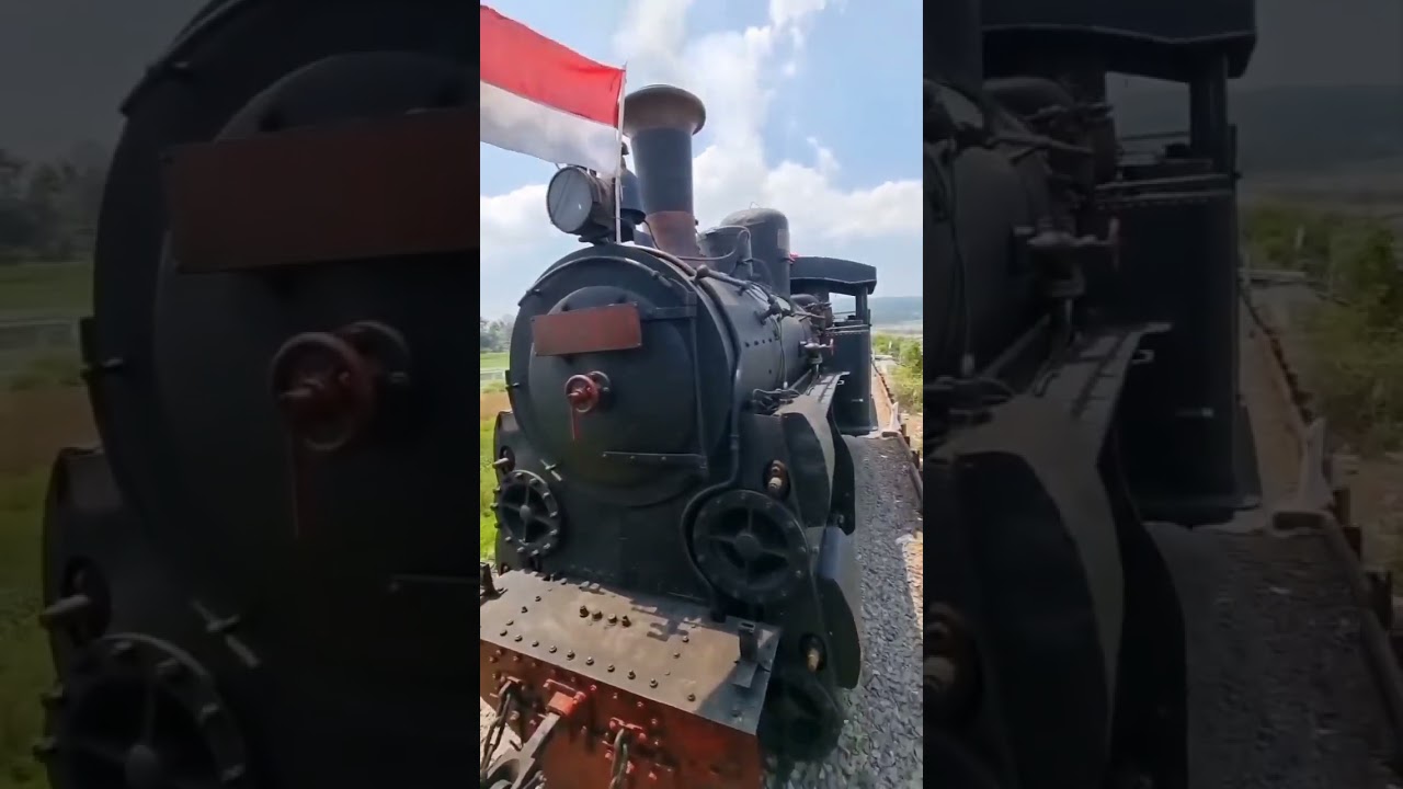 Suara Kereta Api Uap 😱😱 #shorts