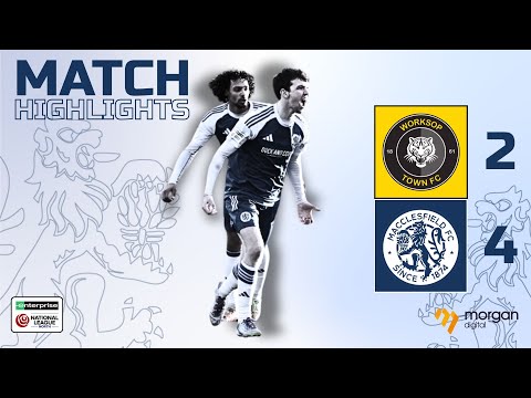 Battling for three points on the road 🙌 | Worksop Town 2-4 Macclesfield FC