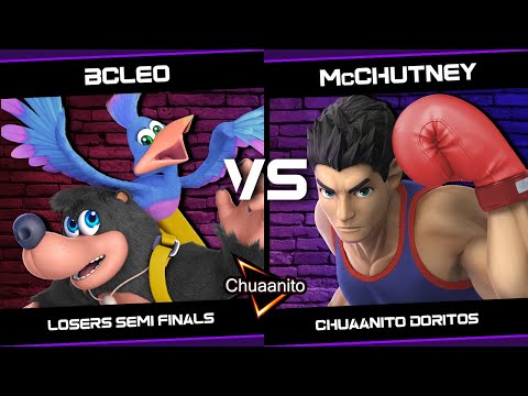 BCLeo (Banjo & Kazooie) vs McChutney (Little Mac) - Chuaanito Doritos - Losers Semi Finals