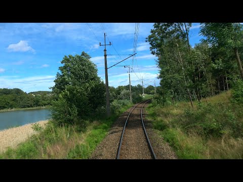 Cabview 4K EN57-2039 Bielsko-Biała Główna - Kalwaria Zebrzydowska Lanckorona + sound - 11.07.2022
