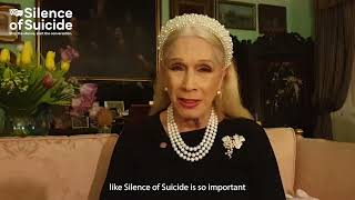 Lady Colin Campbell's Ambassador message for @sossilenceofsuicide3591
