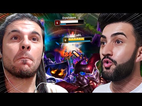 O DUO MAIS ENVOLVENTE DE LEAGUE OF LEGENDS! *RODIL E JULIÃO ANIMAL* - RodiL