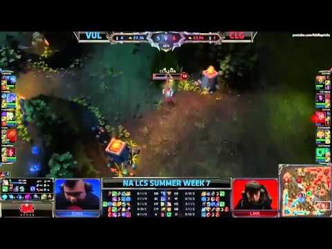 CLG Link Ahri Outplays Zuna Twitch