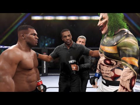 Mike Tyson vs. Scary Joker - EA Sports UFC 2 - Epic Fight
