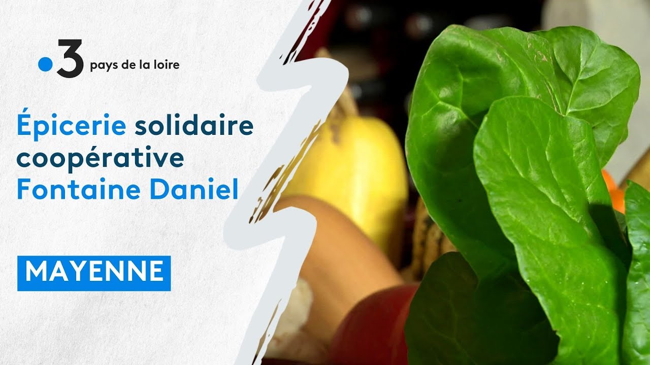 Épicerie solidaire coopérative à Fontaine Daniel en Mayenne