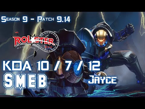 KT Smeb JAYCE vs POPPY Top - Patch 9.14 KR Ranked