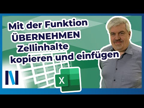 Mit der Funktion ÜBERNEHMEN einfach Daten kopieren (für Excel 365)