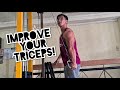 WORKOUT KEYPOINTS TO IMPROVE YOUR TRICEPS! | RESETA SA UPGRADITIS