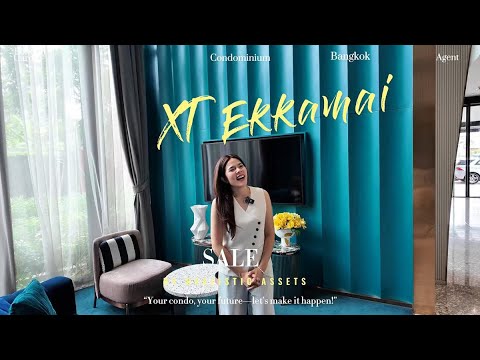 🔥2 Bedroom 1 living room, 2 bathrooms, stylish, stylish, designed with leading architects, Ekkamai Condo @ XT EKKAMAI – รูปที่ 2