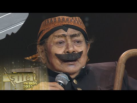 Pak Raden menerima penghargaan Luar Biasa dari Silet [Silet Awards 13th] [26 Okt 2015]