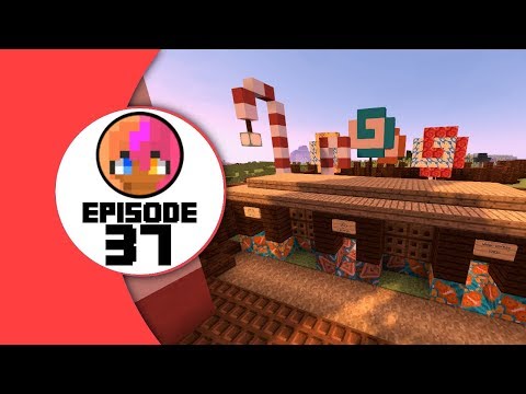 InfinityCraft: Ep. 37, Lollipop Guild and Chocolate River (Minecraft 1.13 SMP)