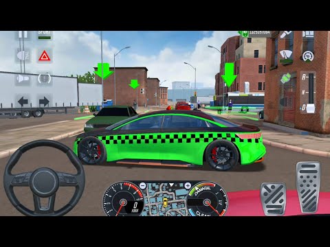 City Taxi Sim 3D - Realistic Car Driving Games Android iOS Gameplay #66