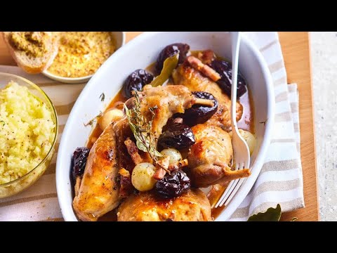 Lapin à la bière aux pruneaux | Recette gourmande