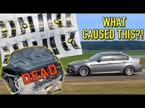 My BMW E90 M3 Engine Failed with Brand New Rod Bearings - Good Bye $10,000
