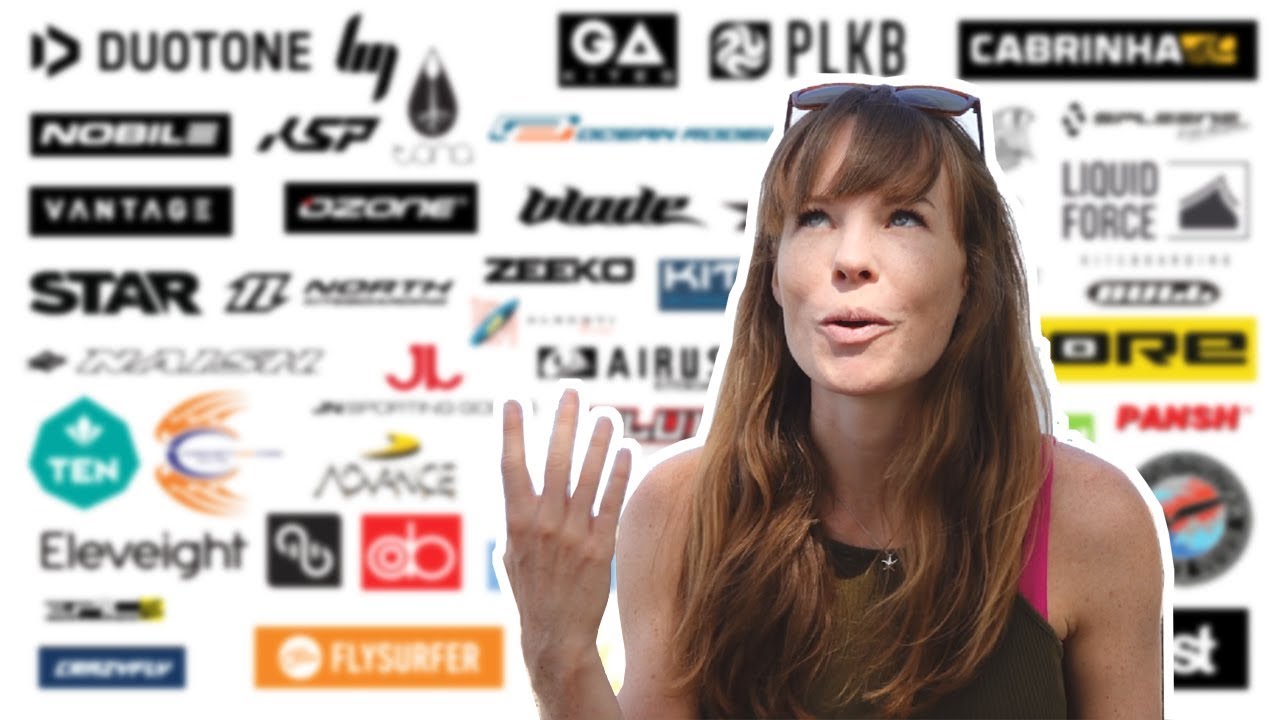 How many kitesurfing brands are there?