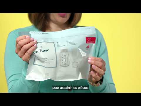 Ameda CleanEase Sacs de nettoyage à la vapeur pour micro-ondes / Ameda CleanEase Steam Bags
