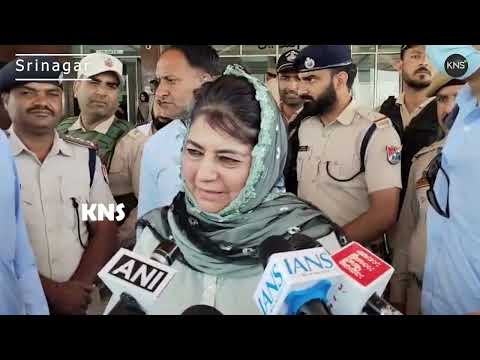 NC has fallen to this level. They have even involved the Holy Quran in politics. They don’t understand the greatness of the Holy Quran: #MehboobaMufti    Says If they want to fight us politically, then they are not familiar with the first religion of the Holy Quran. If they were, they would have opened their mouths when the Waqf Bill was passed. They would have spoken up when Siraj-ul-Uloom School was closed.
