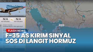 Iran Tembak Balik? Jet Siluman F-35 AS Kirim Kode Darurat 7700, CENTCOM Masih Bungkam
