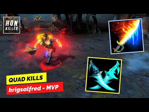 HoN Hammerstorm DAWNBRINGER with TWIN BLADES - MVP