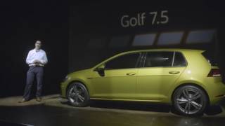 The Press Launch of the New Volkswagen Golf