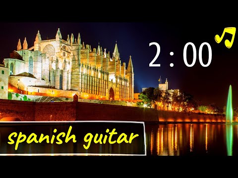 ⌛ 2 minute timer with music 🎵spanish guitar music for 120 seconds | instrumental music (no words)