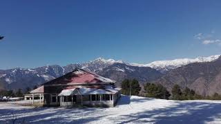 preview picture of video 'Shogran 2018 Snowfall || Pine Park Resort || kpk northern areas of Pakistan'