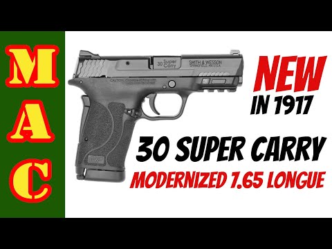 New Federal 30 Super Carry Review - WWI Pedersen Device Cartridge on Steroids!