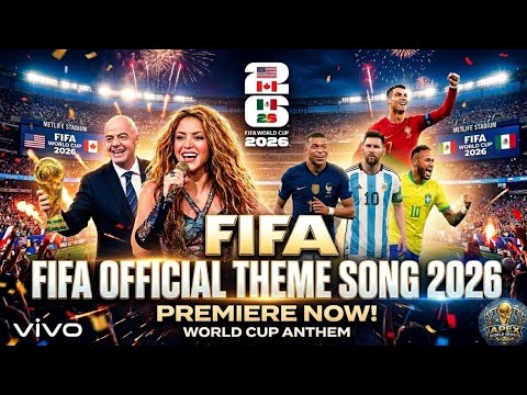⚽🔥 FIFA WORLD CUP 2026 OFFICIAL THEME SONG 🌍🎶 | Ultimate World Cup Anthem 2026 | Football Theme Song