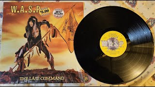 WASP - The Last Command (1985 Vinyl Press) - 192k/24bit Line-In/1080p60 HDR10 Light Show OLD ONE