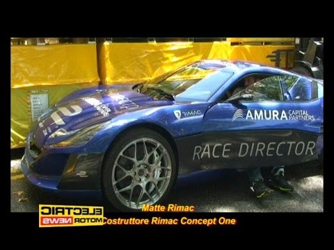 Matte Rimac and the Race Director Car – Electric Motor News in Buenos Aires