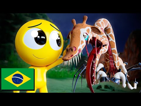 GIRAFA NÃO É UM MONSTRO! Zoochosis Animação