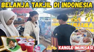 Download lagu FINALLY I CAN SHOP FOR TAKJIL IN MY HOMELAND, INDONESIA, AFTER BRINGING THE IMMUNIZATION KANGLE 🇮🇩💚 mp3