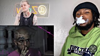 Lil Peep - 4 GOLD CHAINS feat. Clams Casino (Official Video) | REACTION