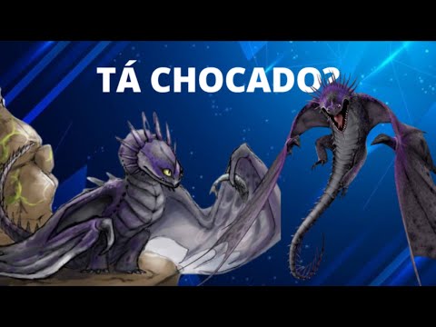 Skrill (estridente), o dragão de raios | Manual do Dragão