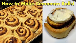 How to Make the BEST Cinnamon Rolls AT HOME!